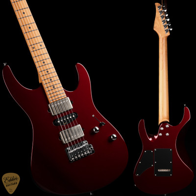 Suhr Eddie's Guitars Exclusive Roasted Modern - Black Cherry Metallic