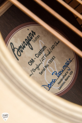 2024 - Bourgeois OM Soloist - Italian Spruce & Brazilian Rosewood