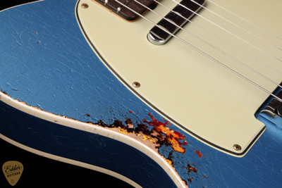 2024 - Fender Custom Shop LTD 60 Telecaster Custom Heavy Relic - Aged Lake Placid Blue over Chocolate 3-Color Sunburst