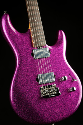 Ernie Ball Music Man Luke 3 HH - Fuschia Sparkle #H03180