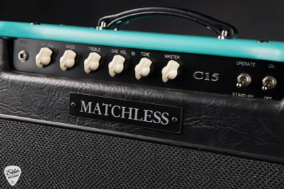 Matchless SC-15 – 1×12 – Turquoise/Black Guitar Amplifier