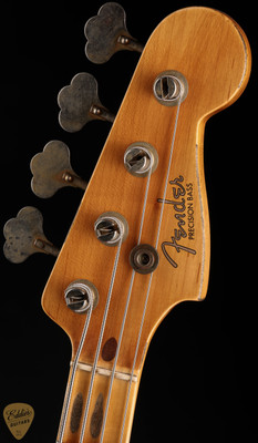 2024 - Fender Custom Shop 1958 Precision Bass Heavy Relic - Vintage White