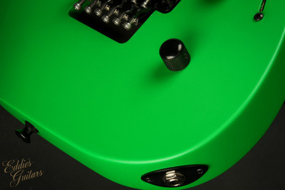 Sale Pending - 2022 - Jackson American Series Soloist SL3, Ebony Fretboard - Satin Slime Green #JAS2202679A
