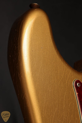 2024 - Fender Custom Shop Journeyman Relic® Bass VI - Aged Aztec Gold