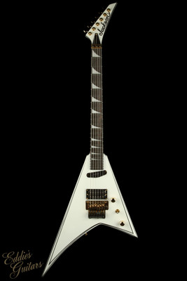 2022 - Jackson Concept Series Rhoads RR24 HS White/Black Pinstripes #KWJ2210563