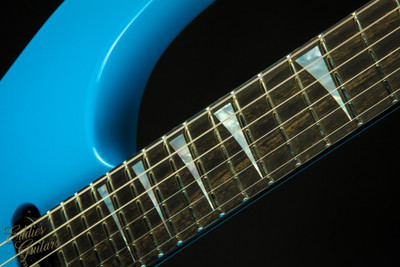 2022 - Jackson American Series Soloist SL3, Ebony Fretboard, Riviera Blue