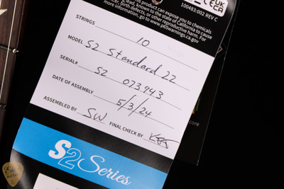 2024 - Paul Reed Smith S2 Standard 22 - McCarty Tobacco Sunburst