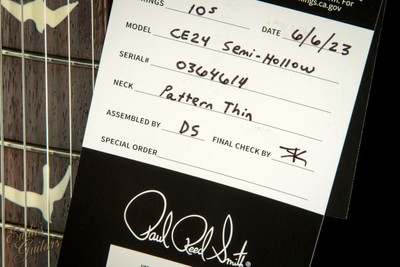2023 - Paul Reed Smith CE 24 Semi-Hollow - Eriza Verde #364614