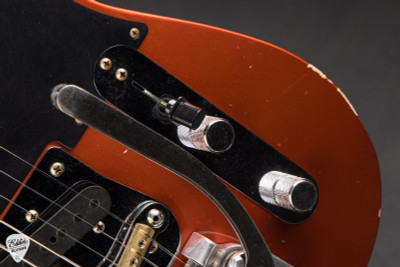 Fender Custom Shop 1960 Telecaster Custom Relic Electric Guitar in Super Aged Candy Tangerine