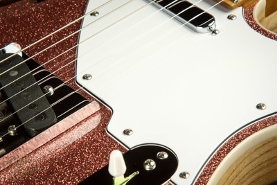 2023 - Suhr Eddie's Guitars Exclusive Custom Classic T Roasted - Rose Gold Sparkle #72293