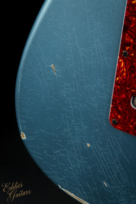 2023 - Suhr Eddie's Guitars Exclusive Classic S Antique Roasted - Ice Blue Metallic #74364
