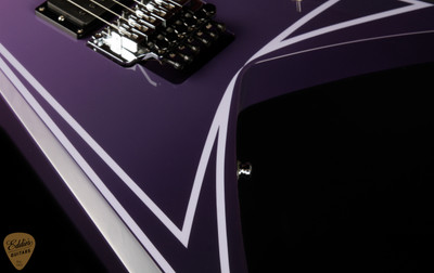 2023 - ESP Alexi Hexed Purple Fade w/Pinstripes #E9880222