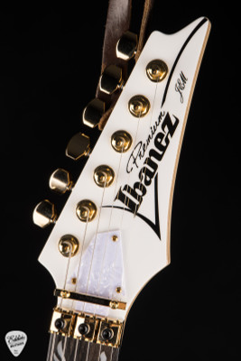 Ibanez JEM7VP Steve Vai Signature Electric Guitar in White