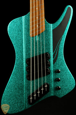 Dingwall D-Roc Standard 5-String Gloss Metal Flake Aquamarine #15145
