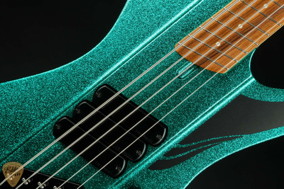 Dingwall D-Roc Standard 5-String Gloss Metal Flake Aquamarine #15145