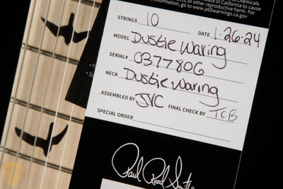 2024 - Paul Reed Smith DW (Dustie Waring) CE 24 "Floyd" - Burnt Amber Wraparound Smokeburst #377806