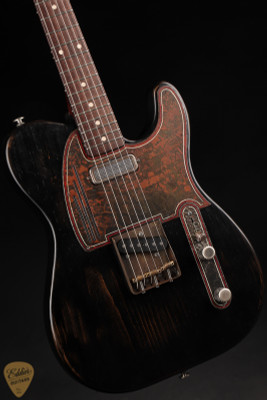 James Trussart SteelGuardCaster Rust O Matic Pinstriped - Black