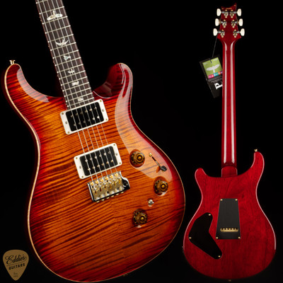 Paul Reed Smith Custom 24 Piezo - Dark Cherry Sunburst - Eddie's