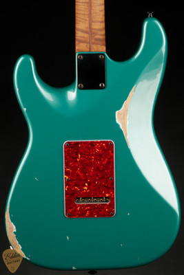 2023 - Suhr Eddie's Guitars Exclusive Classic S Antique Roasted - Sherwood Green Metallic #74370