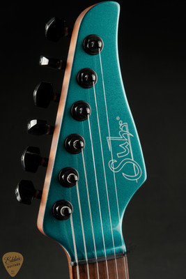 2023 - Suhr Eddie's Guitars Exclusive Classic S Antique Roasted - Ocean Turquoise Metallic #74366