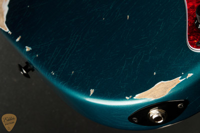 2023 - Suhr Eddie's Guitars Exclusive Classic S Antique Roasted - Ocean Turquoise Metallic #74366