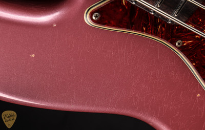 2024 - Fender Custom Shop 1964 Jazz Bass Journeyman - Burgundy Mist Metallic