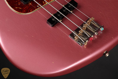 2024 - Fender Custom Shop 1964 Jazz Bass Journeyman - Burgundy Mist Metallic