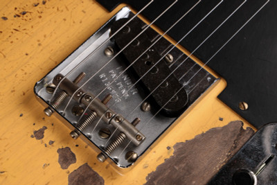Fender Custom Shop LTD 1950 Double Esquire Super Heavy Relic - Aged Nocaster Blonde