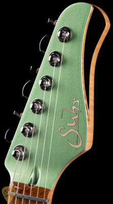 Suhr Eddie’s Guitars Exclusive Roasted Classic T Electric Guitar in Cactus Green Metallic