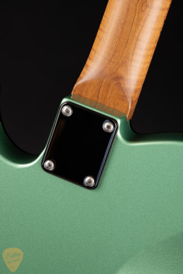 Suhr Eddie’s Guitars Exclusive Roasted Classic T Electric Guitar in Cactus Green Metallic