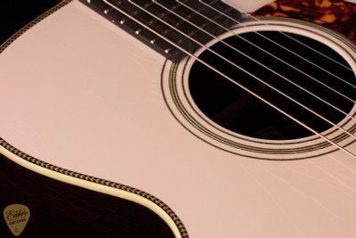 Atkin OO37 Custom - Baked Sitka Spruce & Indian Rosewood - Powder Pink