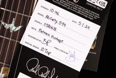 2024 - Paul Reed Smith McCarty 594 - Purple Mist #380676