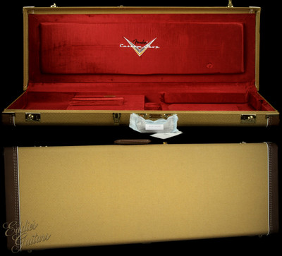 2024 - Fender Custom Shop Limited Edition 56 Stratocaster Heavy Relic - Aged Sherwood Green Metallic #CZ579250