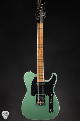 Suhr Eddie’s Guitars Exclusive Roasted Classic T Electric Guitar in Cactus Green Metallic