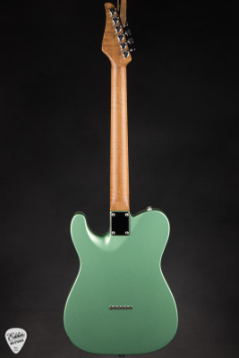 Suhr Eddie’s Guitars Exclusive Roasted Classic T Electric Guitar in Cactus Green Metallic