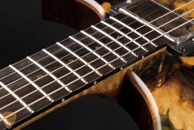 Dunable Yeti 10th Anniversary USA Custom Buckeye Burl/Resin/Black Limba - Natural #24180