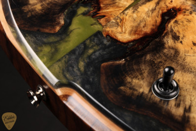 Dunable Yeti 10th Anniversary USA Custom Buckeye Burl/Resin/Black Limba - Natural #24180