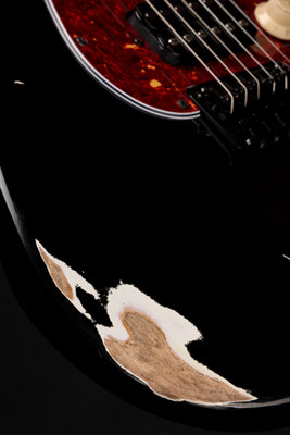 Suhr Eddie's Guitars Exclusive Classic S Antique Roasted - Black