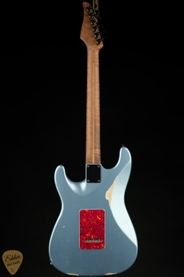 2024 - Suhr Eddie's Guitars Exclusive Classic S Antique Roasted - Ice Blue Metallic