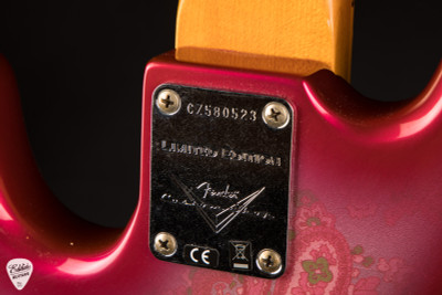 Fender Custom Shop LTD Jazz Bass Heavy Relic Aged Pink Paisley bass guitar