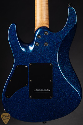 Suhr Eddie's Guitars Exclusive Roasted Modern Electric Guitar in Blue Sparkle