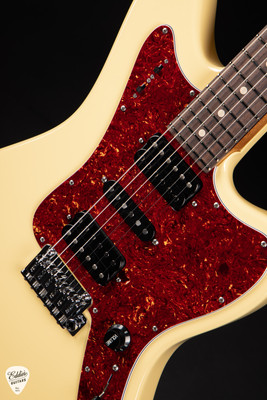Suhr Ian Thornley Signature Classic JM Electric Guitar in Vintage Yellow
