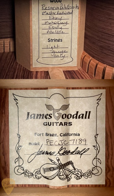 Goodall Concert Jumbo Cutaway - Redwood & Palo Escrito