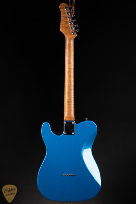 Suhr Eddie’s Guitars Exclusive Roasted Classic T Electric Guitar in Lake Placid Blue