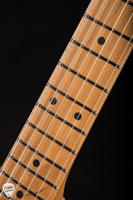 Suhr Eddie’s Guitars Exclusive Custom Classic T Roasted – Blue Sparkle Electric Guitar