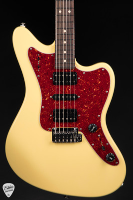 Suhr Ian Thornley Signature Classic JM Electric Guitar in Vintage Yellow
