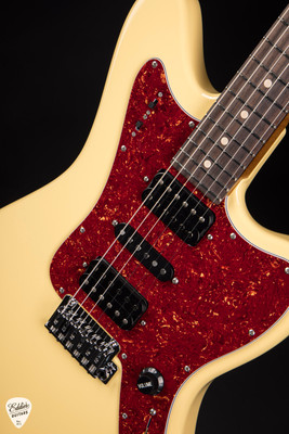 Suhr Ian Thornley Signature Classic JM Electric Guitar in Vintage Yellow