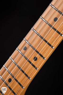 Suhr Eddie’s Guitars Exclusive Custom Classic T Roasted Electric Guitar in Black Sparkle