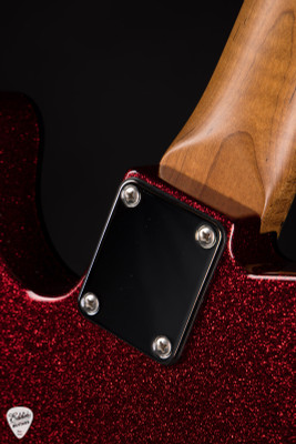 Suhr Eddie's Guitars Exclusive Roasted Classic T Electric Guitar in Red Sparkle