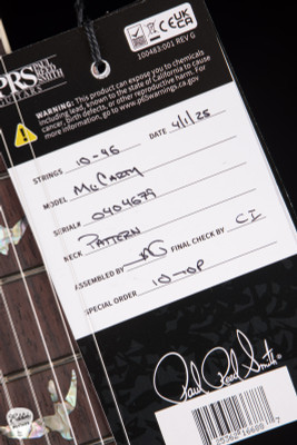 Paul Reed Smith McCarty Electric Guitar in Faded Blue Jean